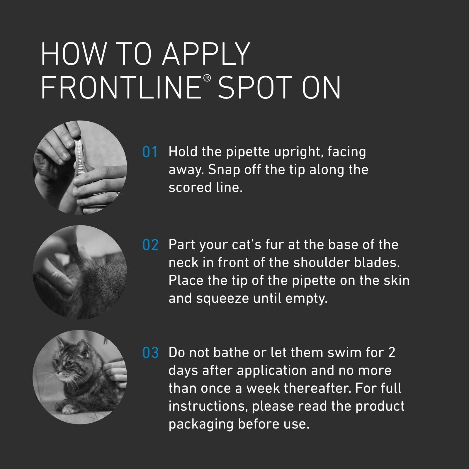 FRONTLINE Spot On Plus Flea, Lice, and Tick Treatment for Cats and Dogs - Effective Flea Elimination Solution