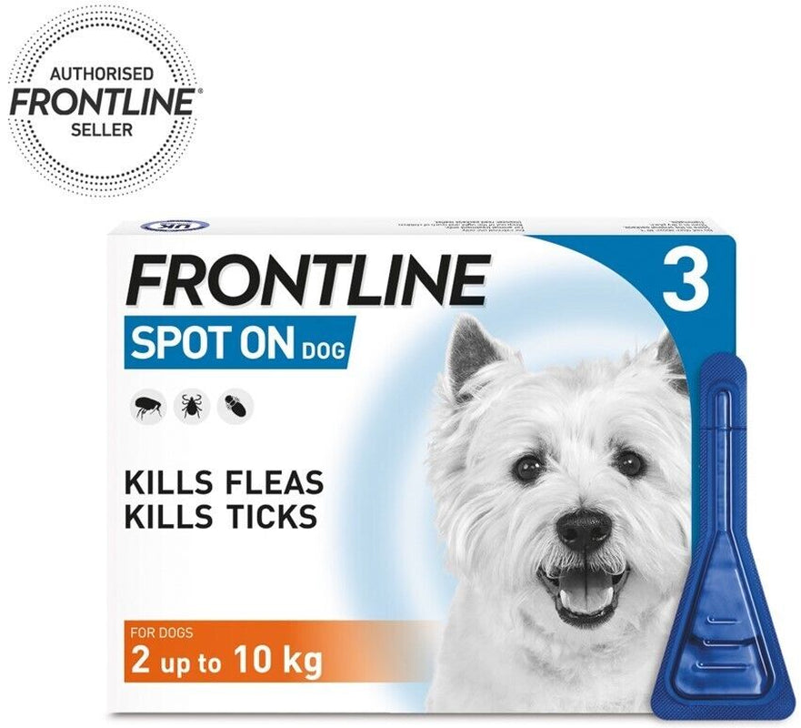 FRONTLINE Spot On Plus Flea, Lice, and Tick Treatment for Cats and Dogs - Effective Flea Elimination Solution