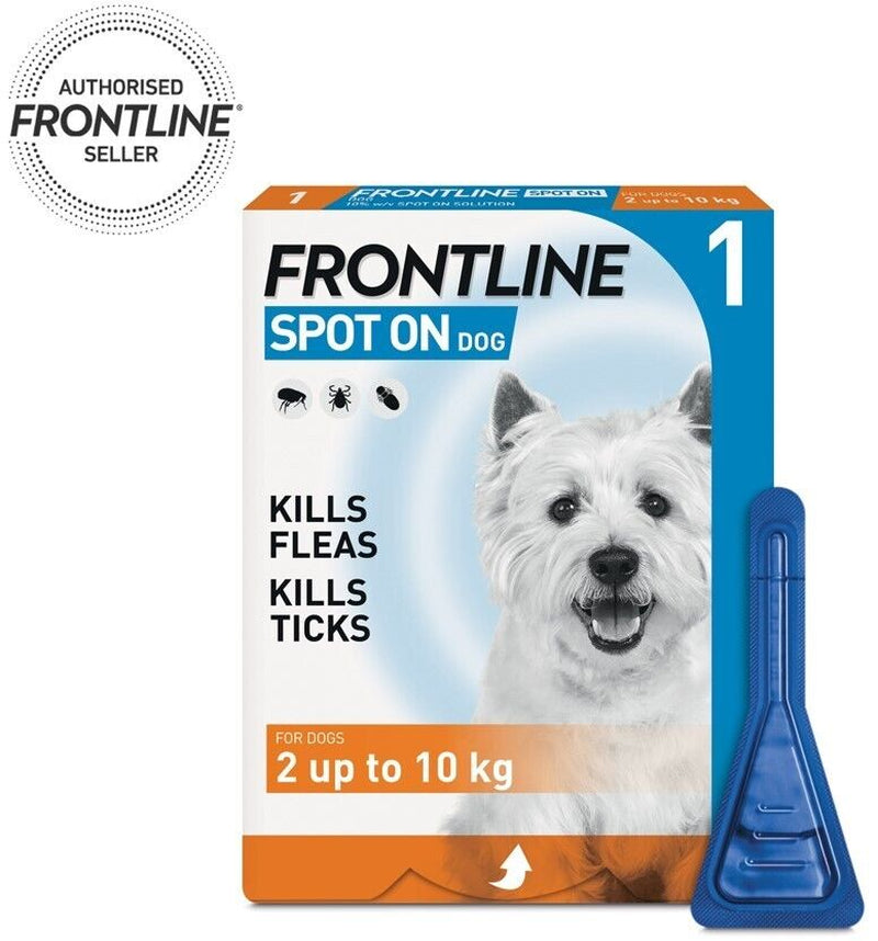 FRONTLINE Spot On Plus Flea, Lice, and Tick Treatment for Cats and Dogs - Effective Flea Elimination Solution