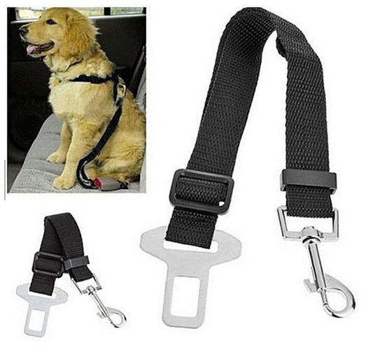 Adjustable Dog SEAT BELT Safety Harnesses 